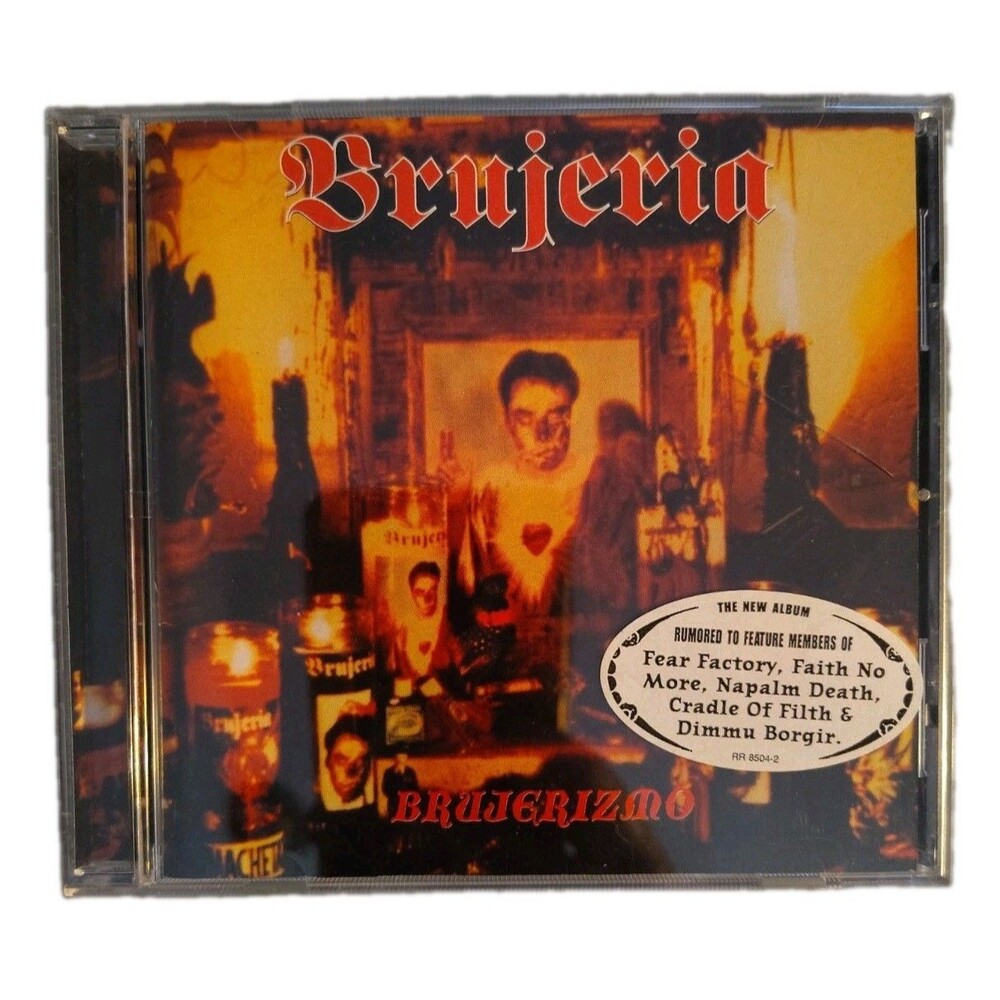 Brujeria Brujerizmo CD 2000 Roadrunner Promo Hype Sticker Fear Factory Death...